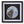 A square black-framed wall art piece featuring a circular mosaic bird design on a dark background. The mosaic includes blue, light blue, black, white, and a small gold accent.