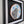 Framed mosaic bird wall art featuring a stylized bird made of black, white, and iridescent blue geometric pieces on a round natural wood slice, mounted inside a black shadowbox frame.