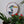 Heron mosaic on the wall surrounded by plants