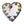 Heart shaped mosaic wall art featuring a colourful heart design. Crafted with a colourful ceramic heart border and reflective silver mirror glass pieces, set on rustic wood.