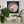 A framed mosaic elephant wall art piece hangs on a white wall above a shelf with potted plants and a small decorative lotus holder. The artwork features a geometric mosaic design in silver, terracotta red, and dark brown tones on a black background, enclosed in a white frame.