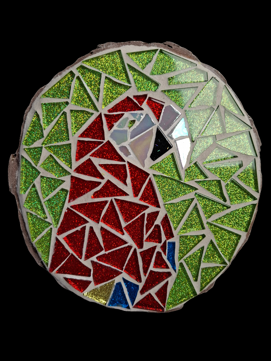 Scarlet Macaw Mosaic