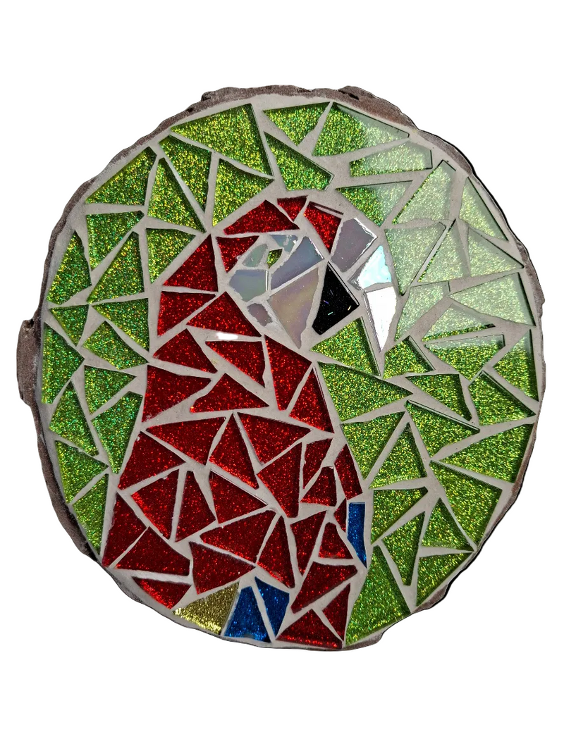 Scarlet Macaw Mosaic