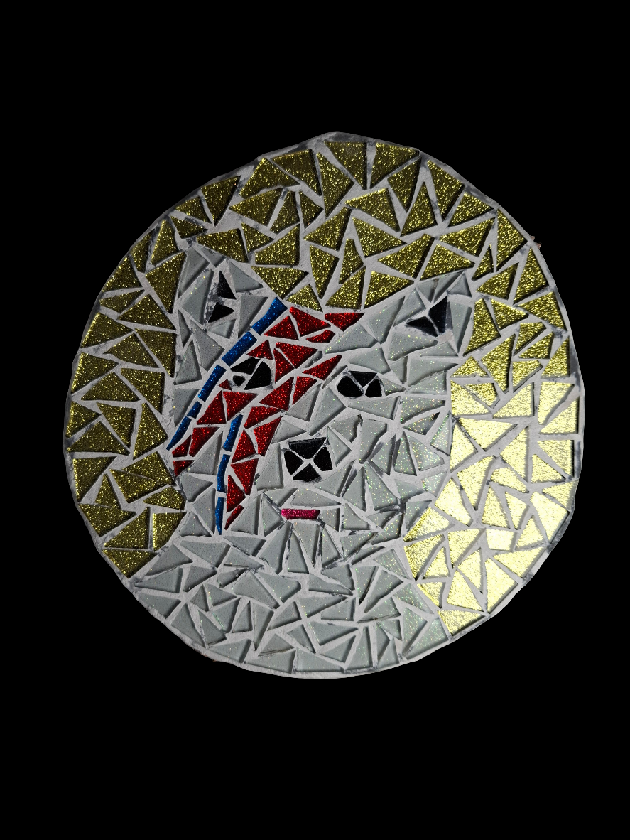 Bowie Westie Dog Mosaic