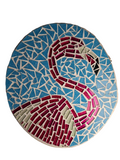 Pink Flamingo Mosaic