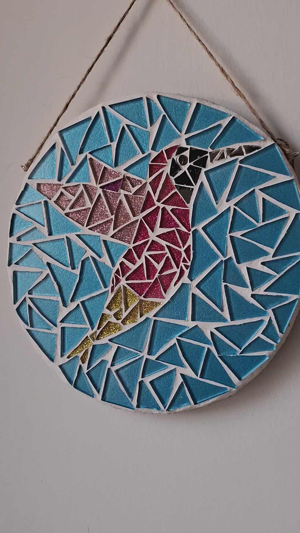 Hummingbird mosaic