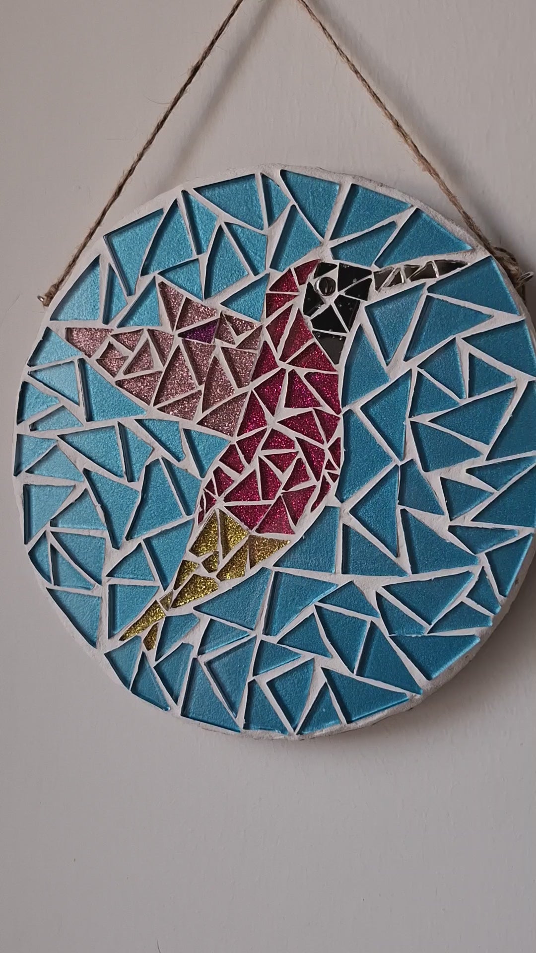 Hummingbird mosaic