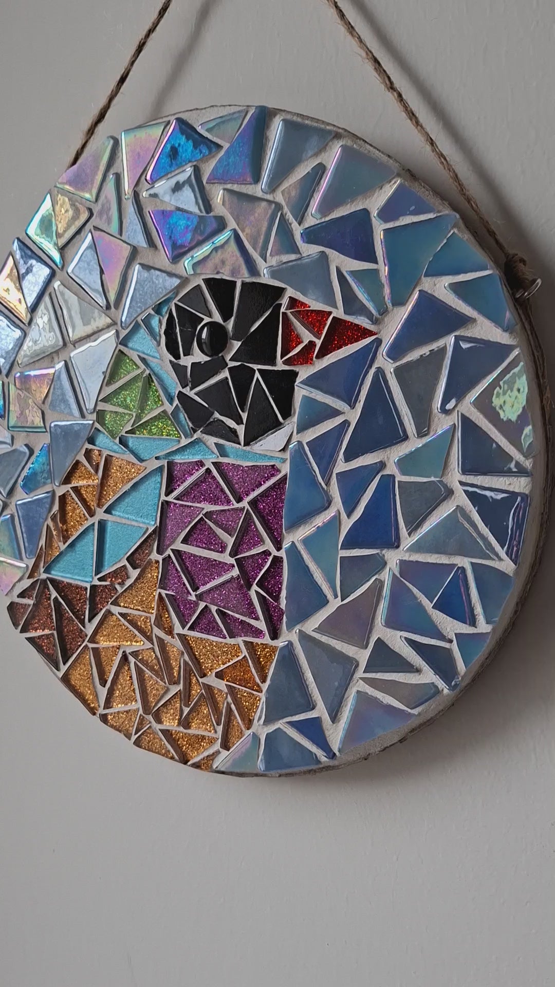 Gouldian Finch Mosaic