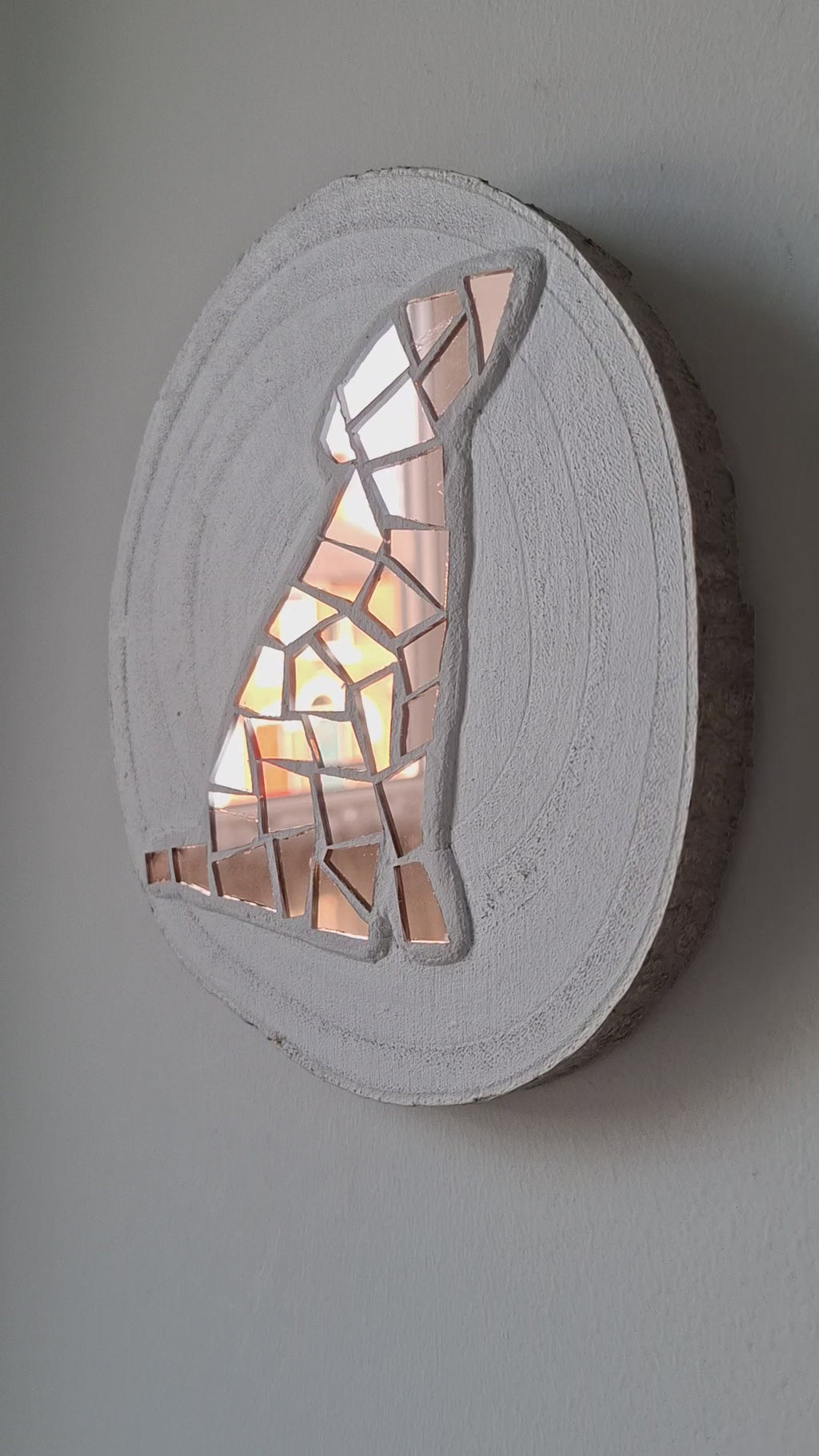 Mirror Dog Mosaic