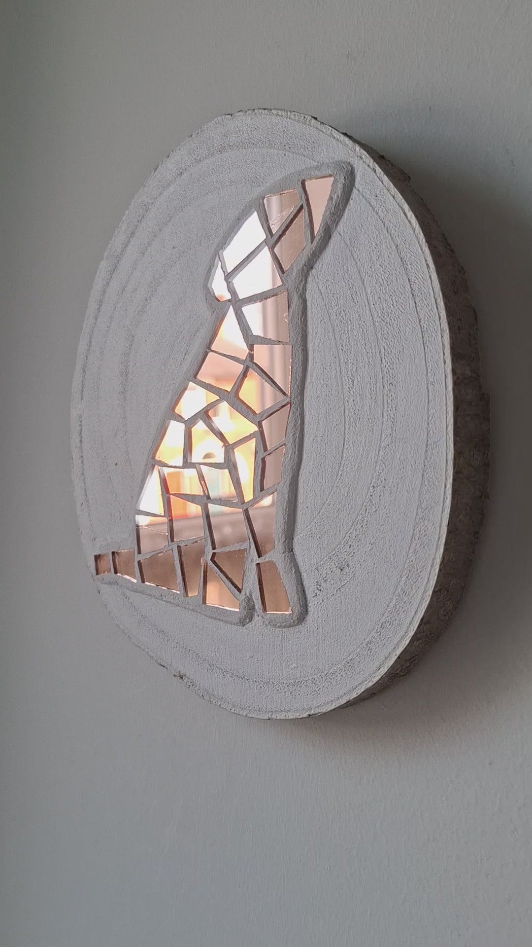 Mirror Dog Mosaic