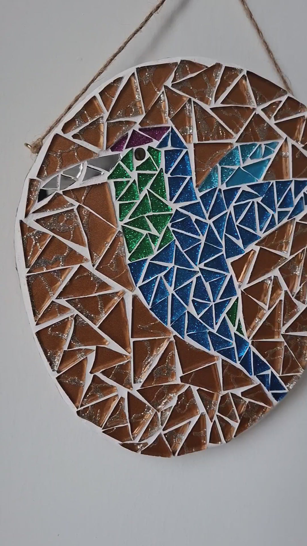 Hummingbird mosaic
