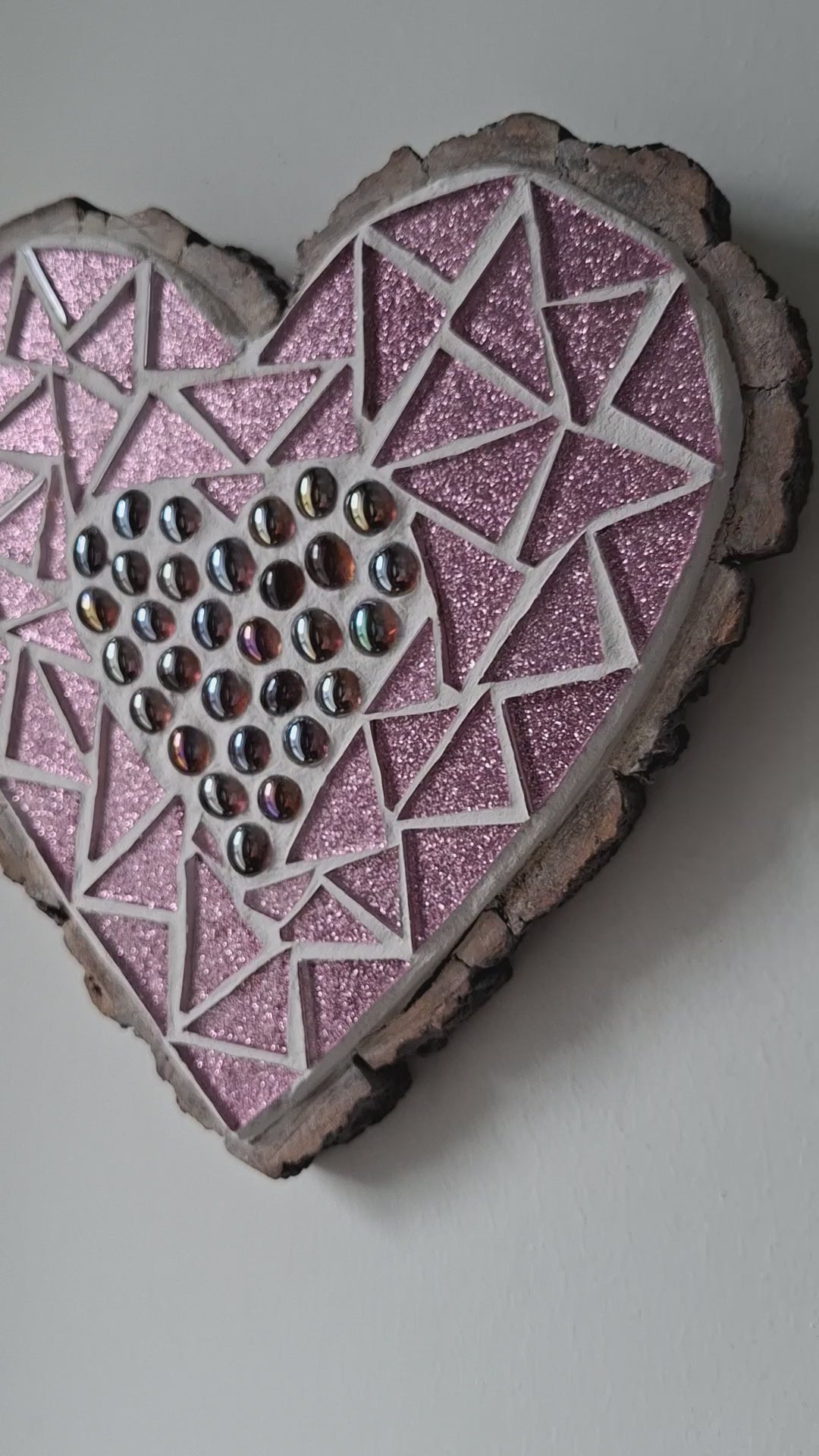 Pink Heart Mosaic