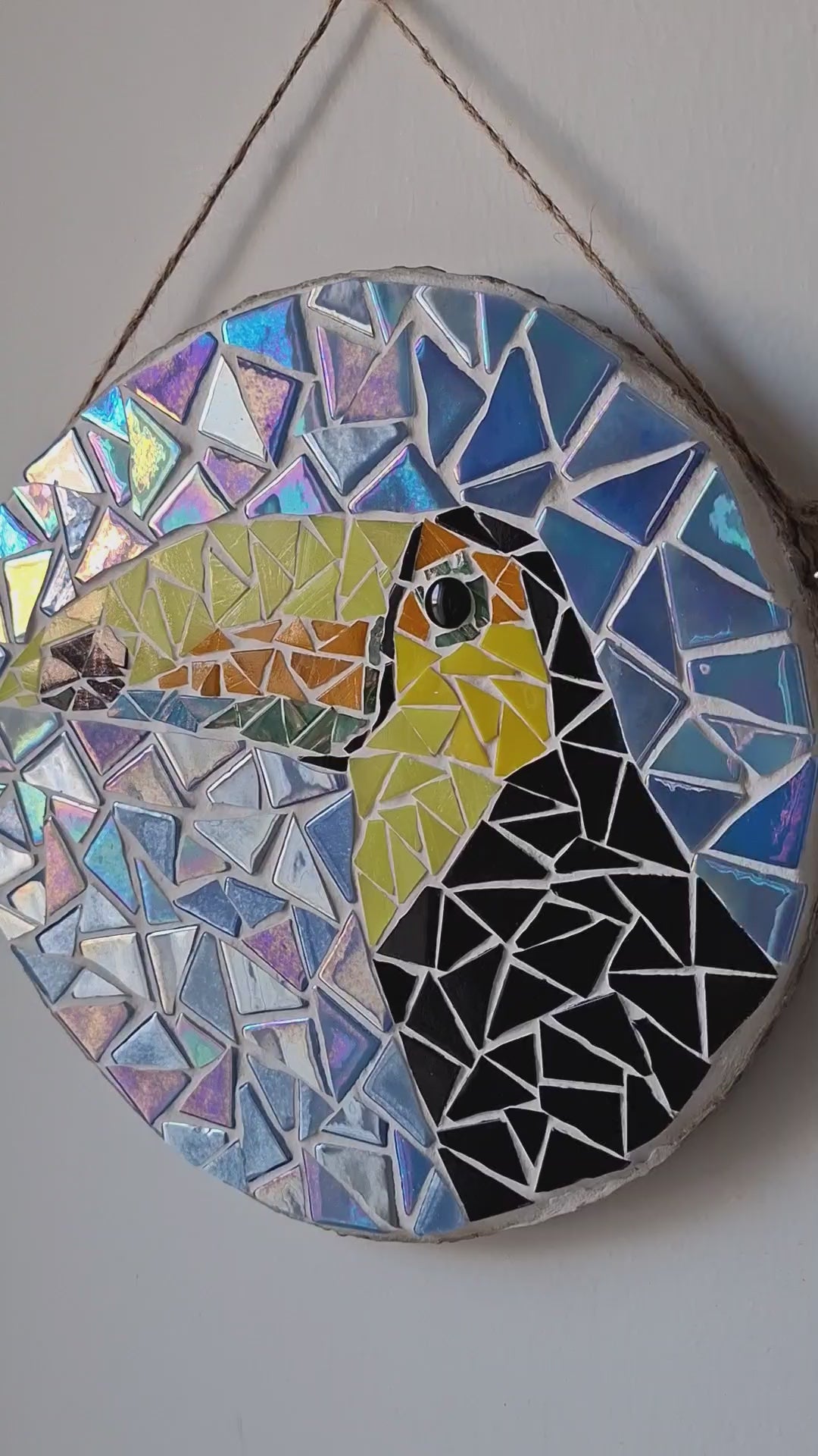 Toucan mosaic