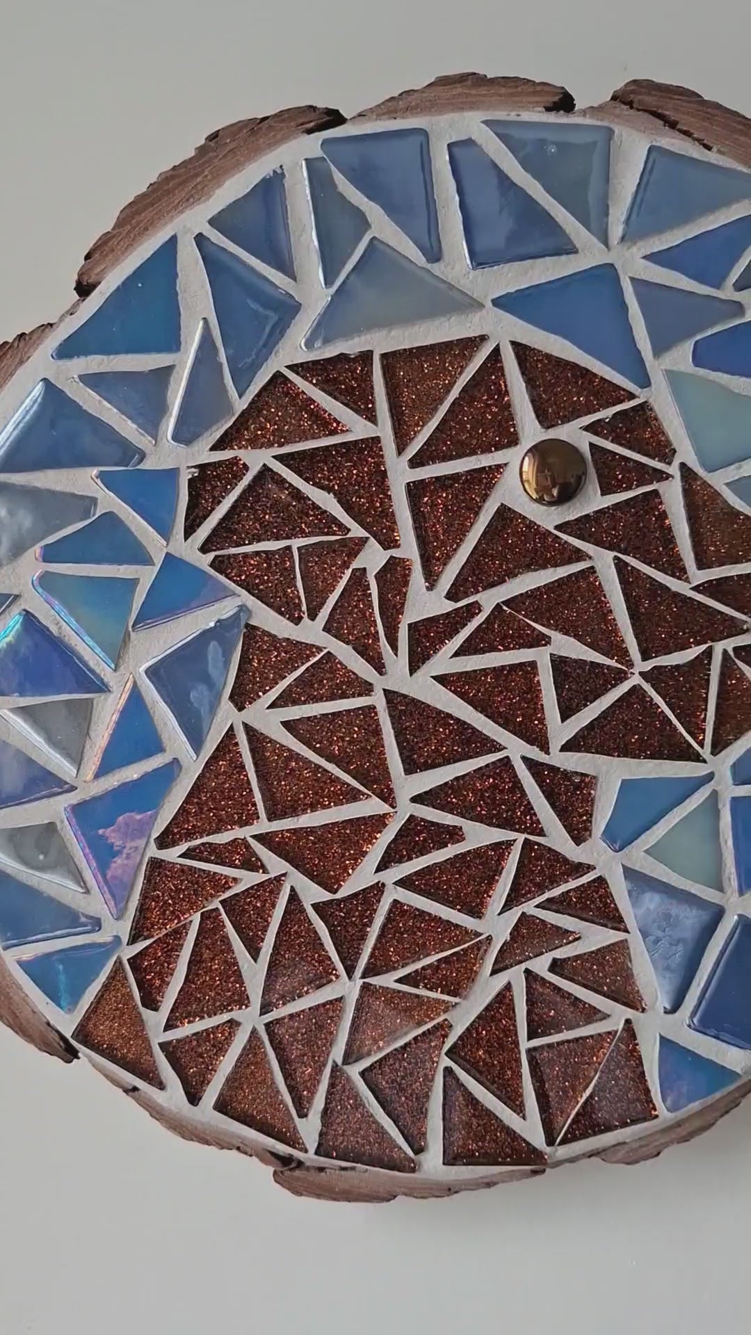 Chocolate Labrador Mosaic