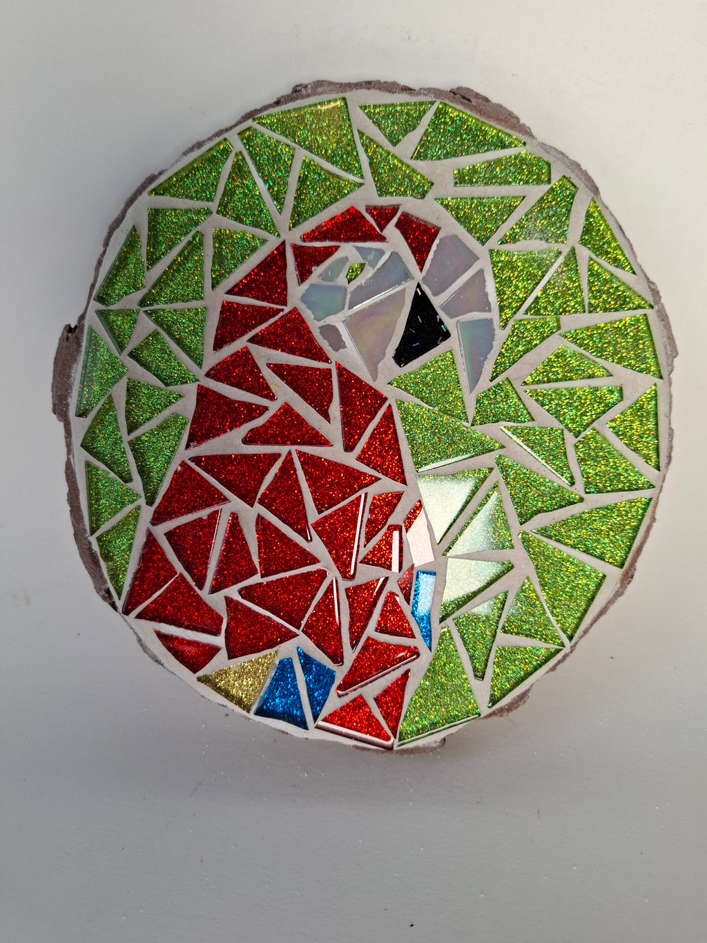 Scarlet Macaw Mosaic
