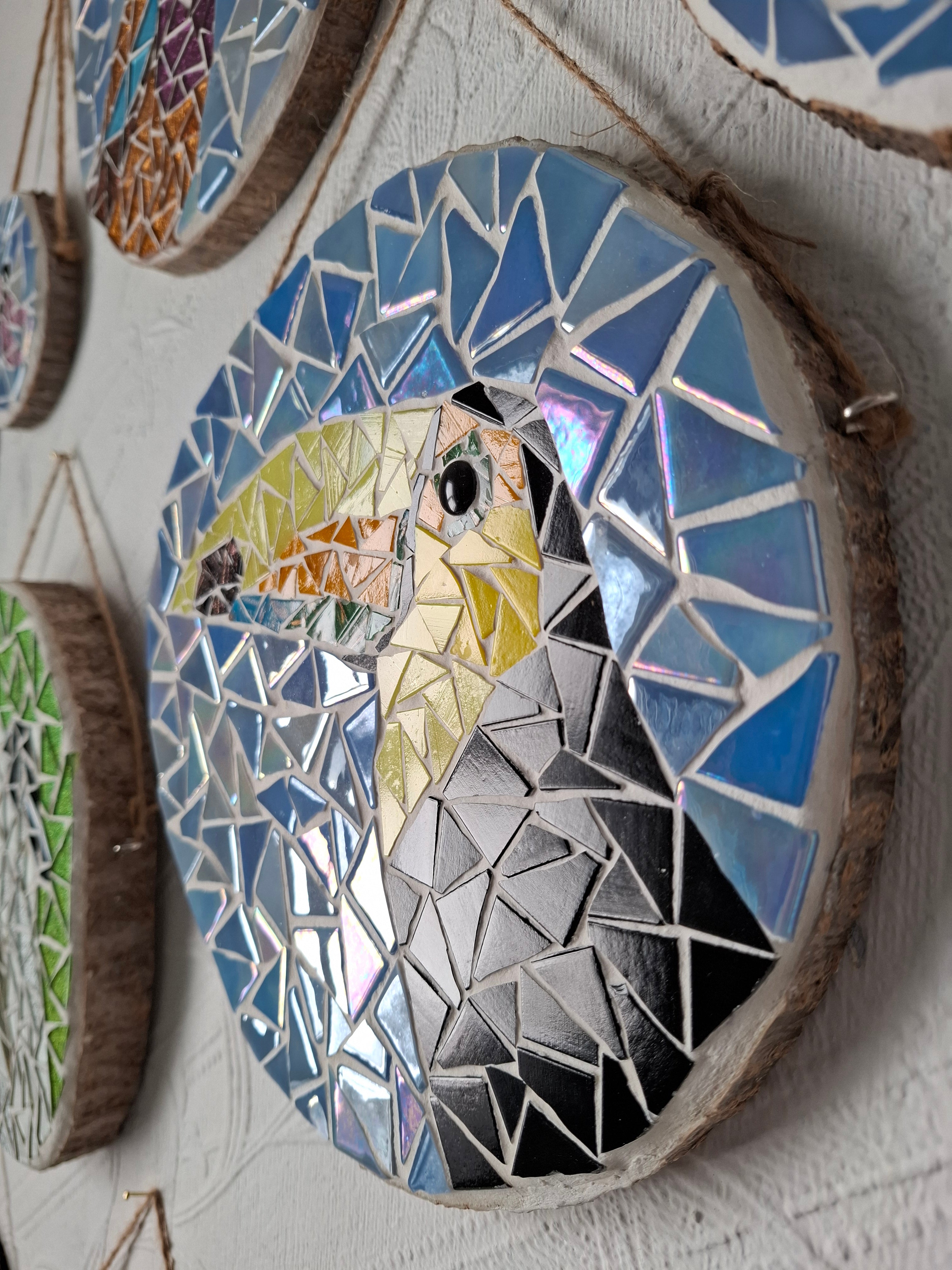 Toucan mosaic
