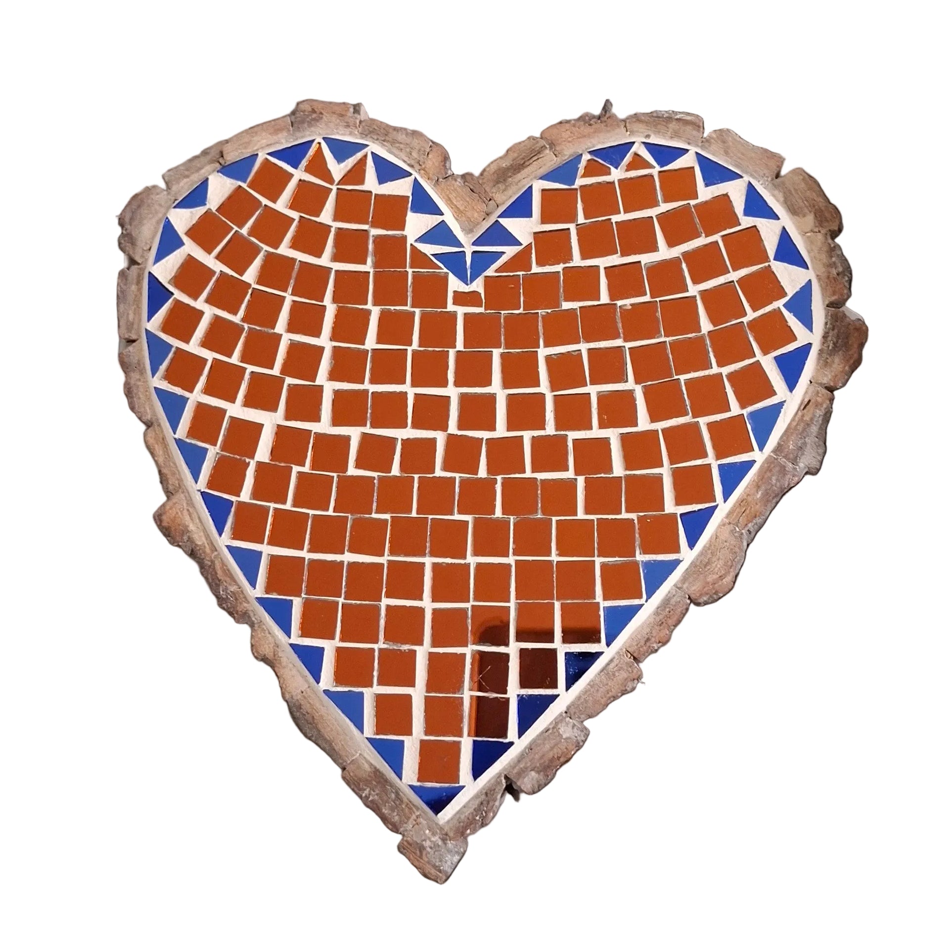 Bronze Mirror Heart
