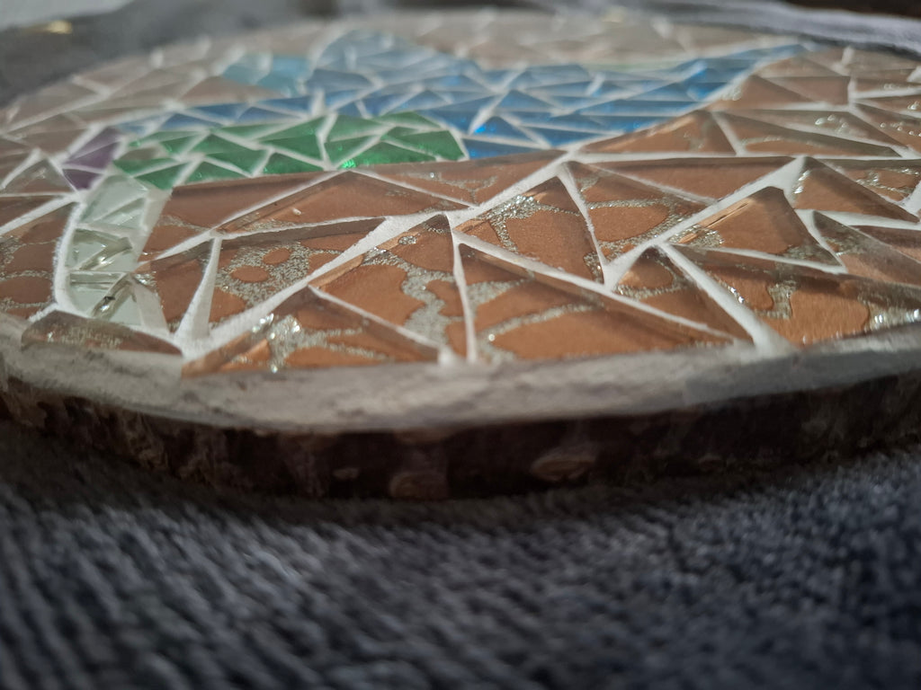 Hummingbird mosaic