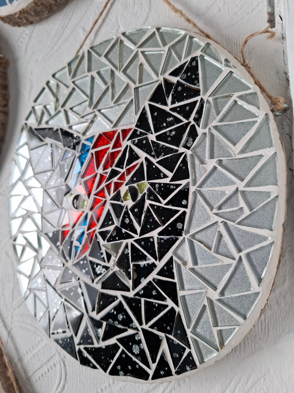 Bowie Black Cat Mosaic