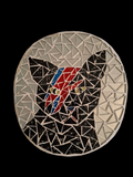 Bowie Black Cat Mosaic