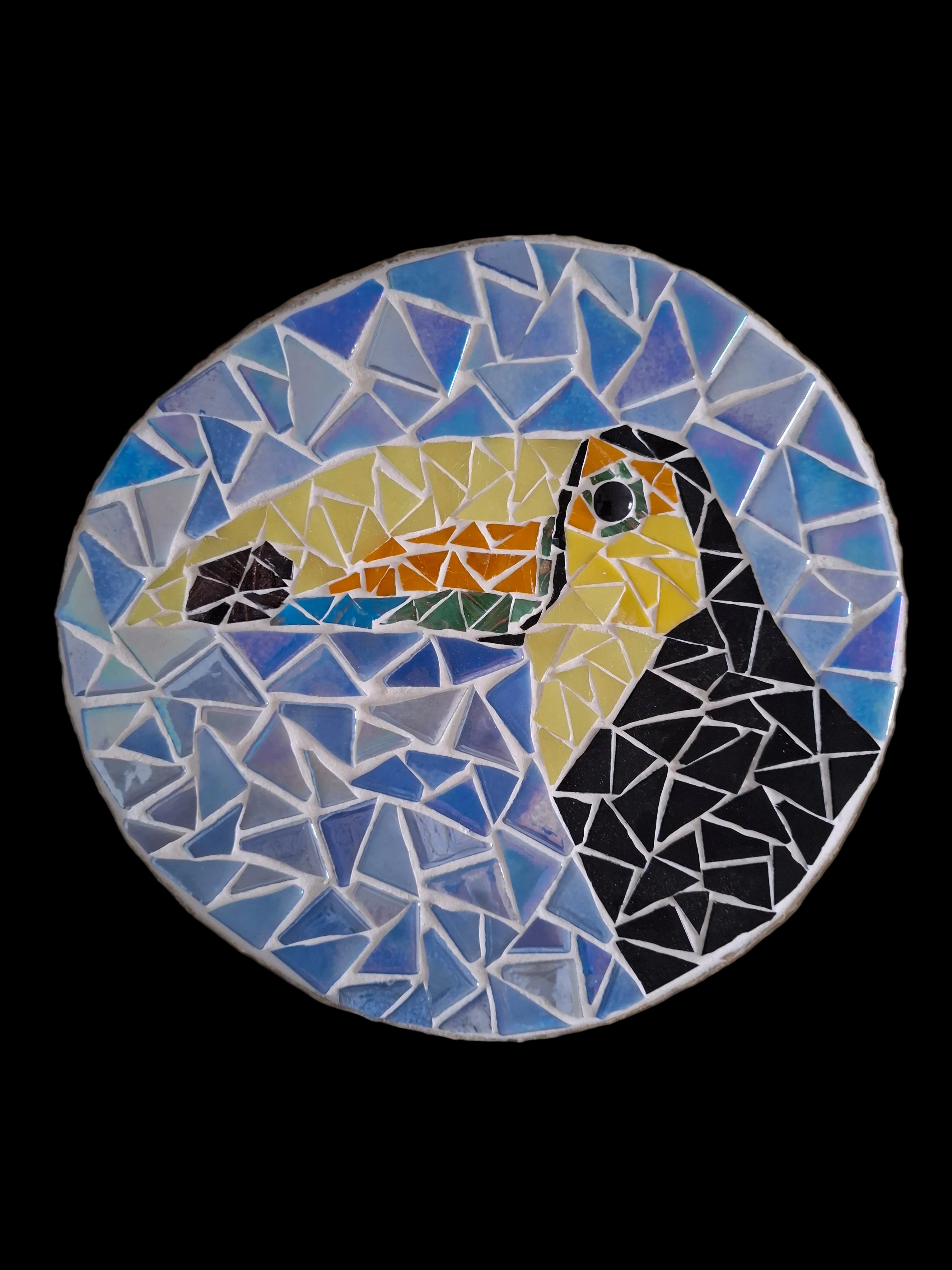 Toucan mosaic