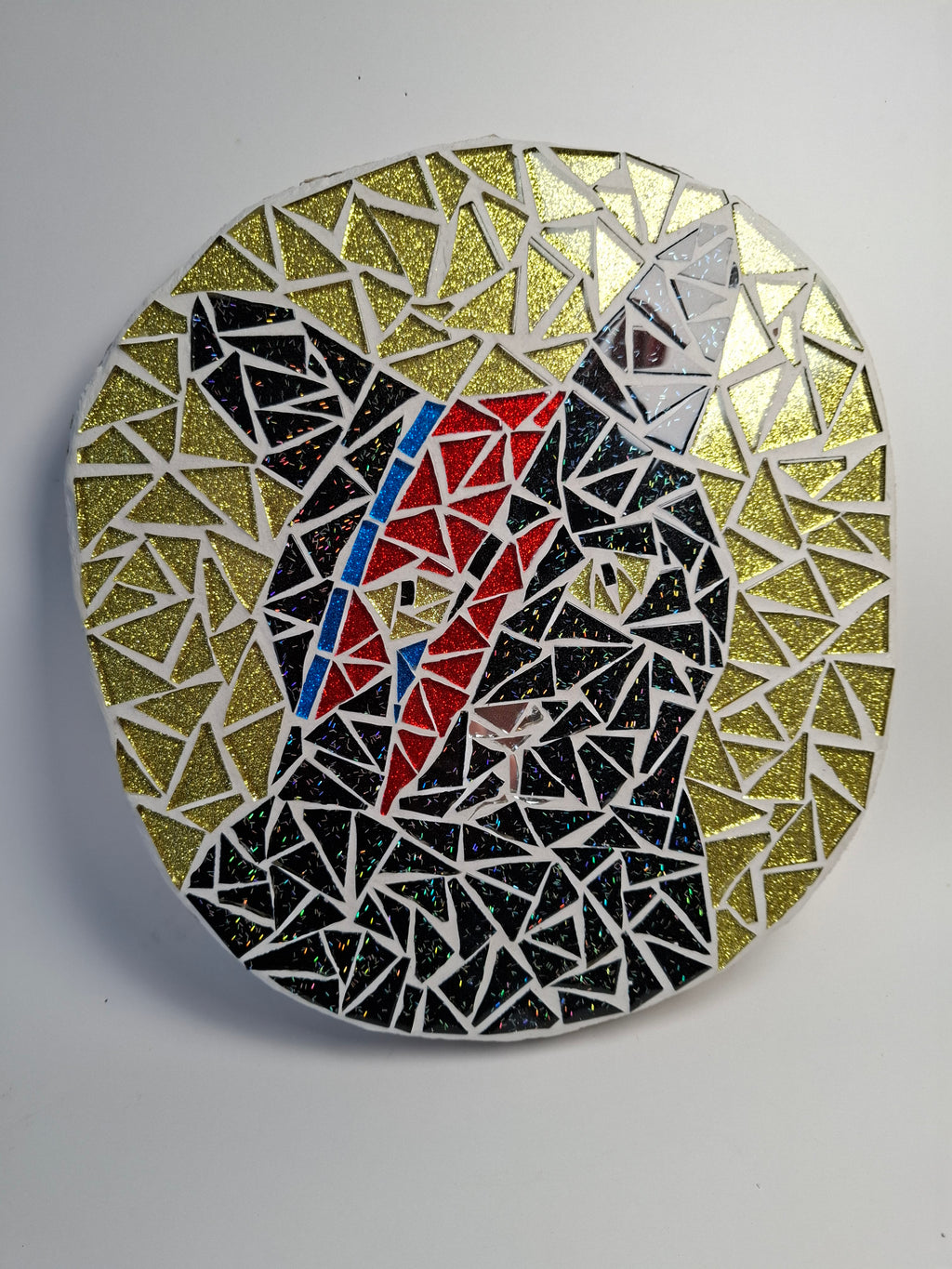Bowie Black Cat Mosaic