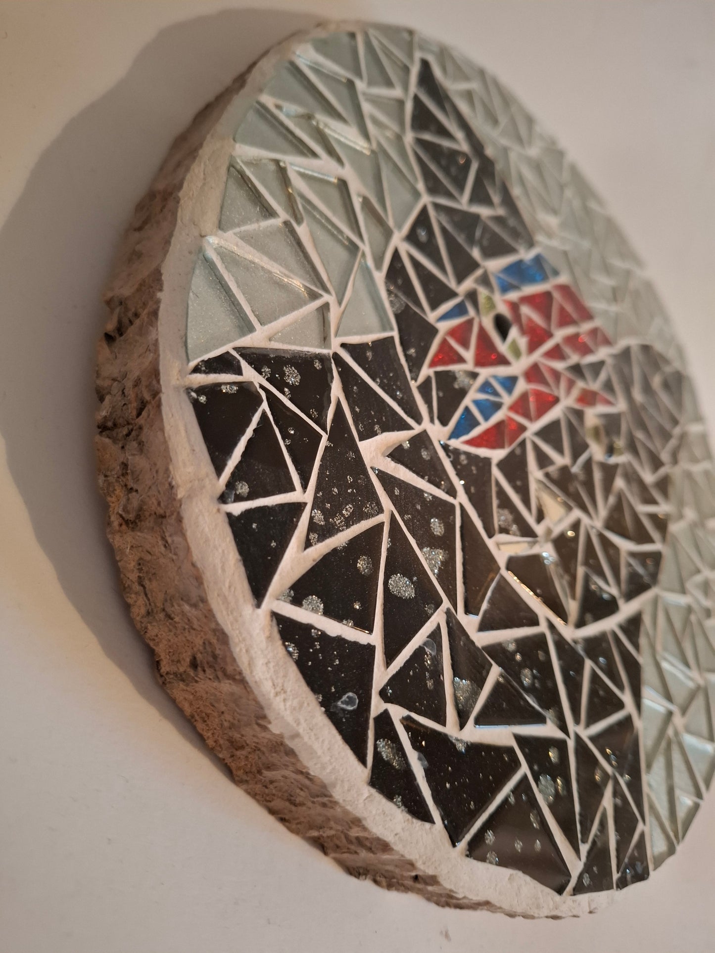 Bowie Black Cat Mosaic