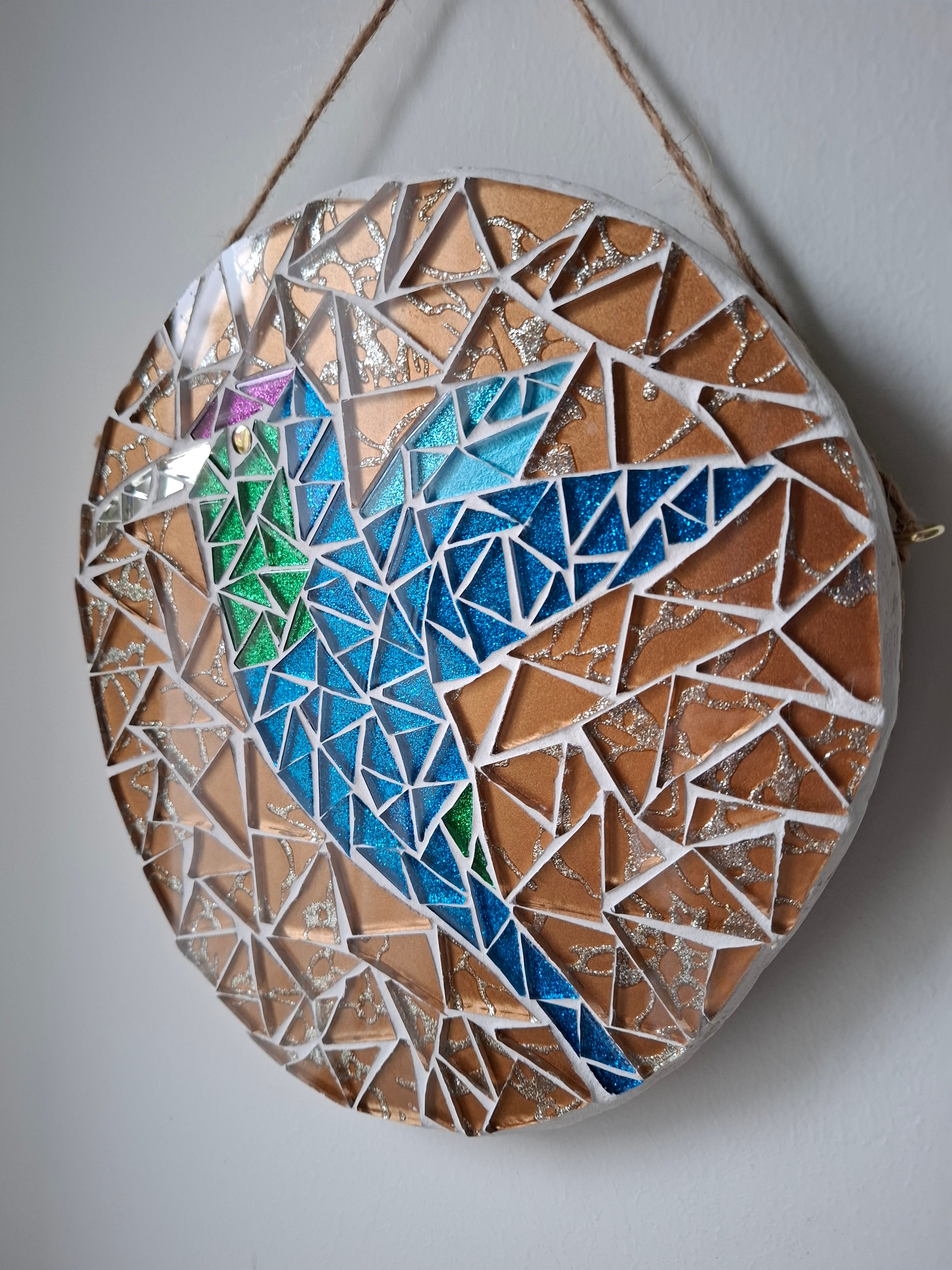 Hummingbird mosaic