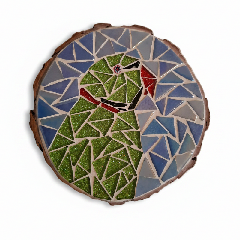 Ring-necked Parakeet Mosaic