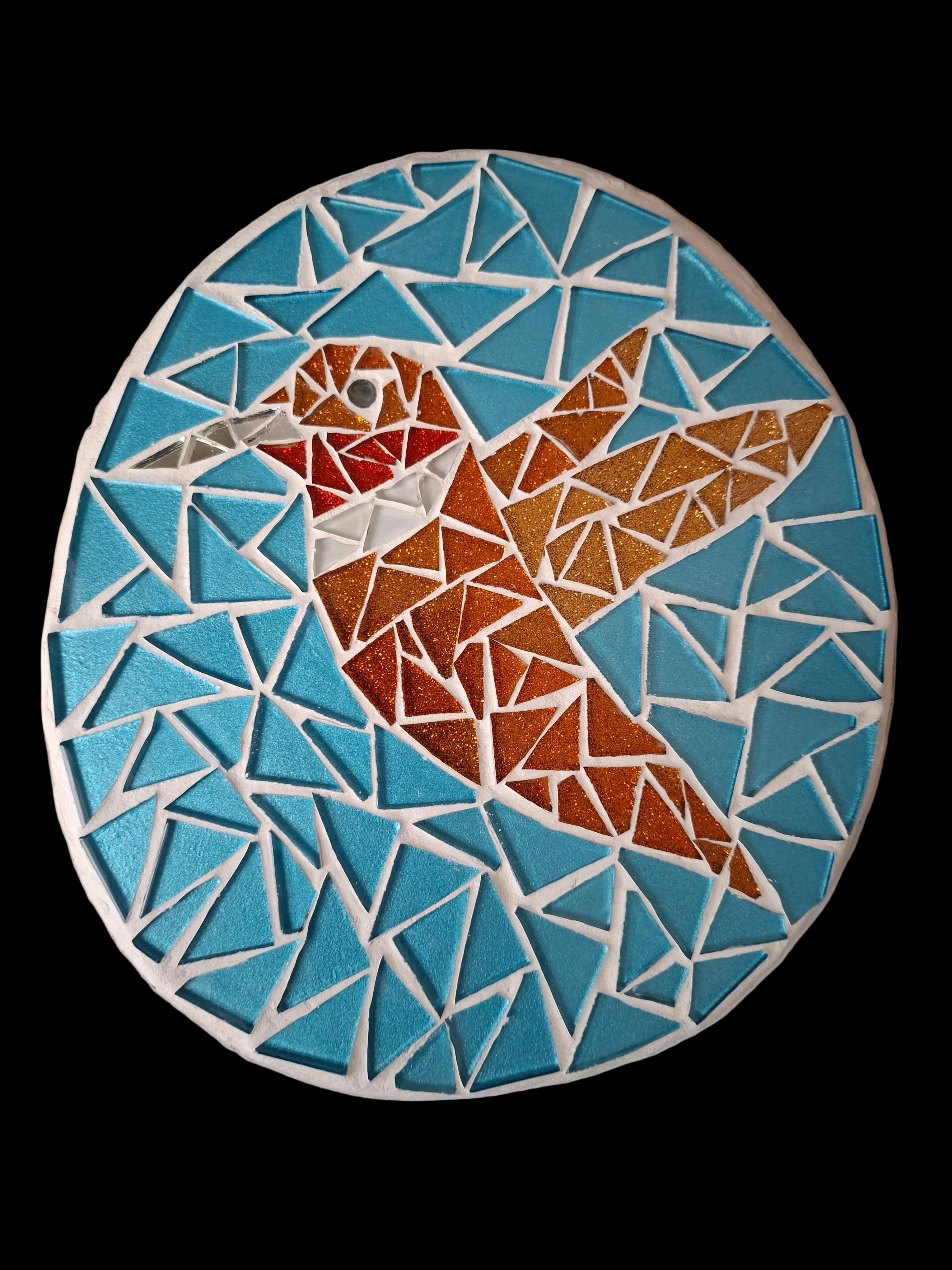 Hummingbird mosaic