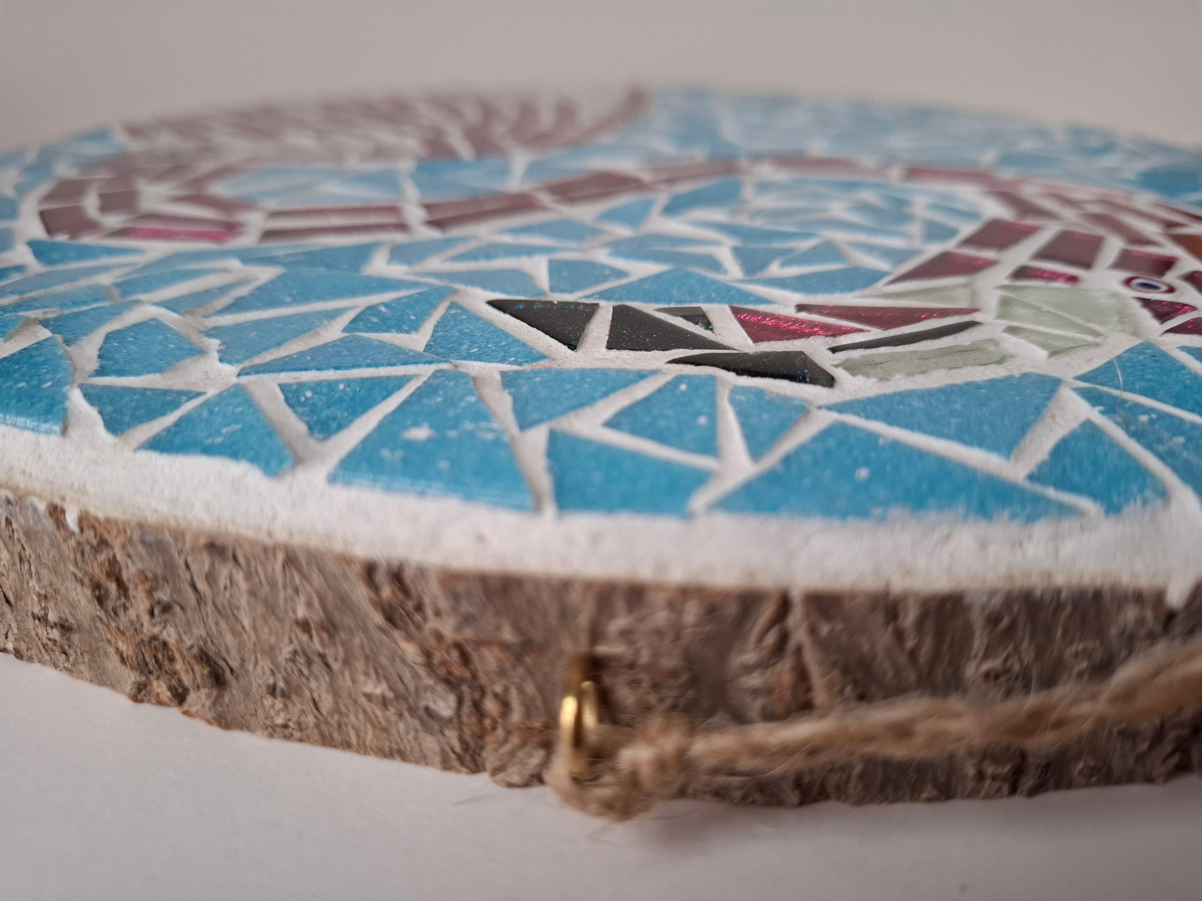 Pink Flamingo Mosaic