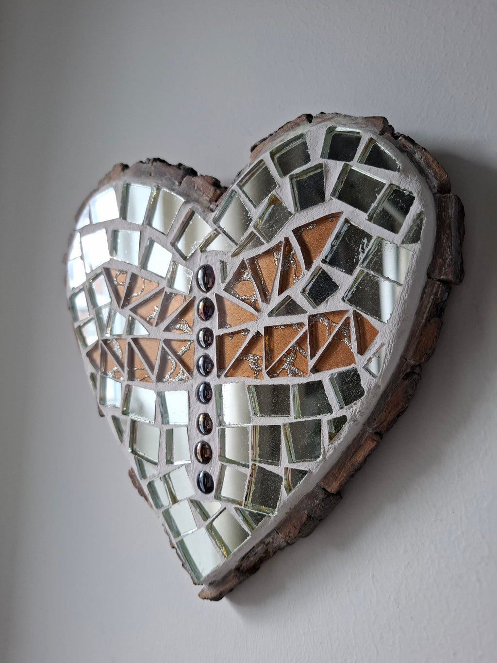 Dragonfly Heart Mosaic